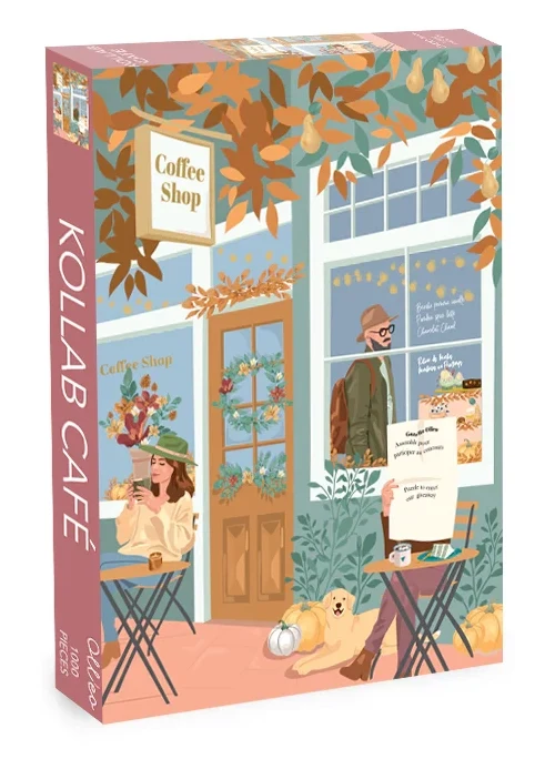 Kollab Cafe 1000 palan palapeli Olleo puzzles kahvila palapeli