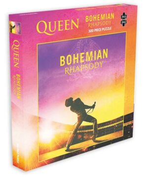 Queen Bohemian Rhapsody palapeli 500 palaa on kuva Queenin levyn kannesta. 500 palan palapeli