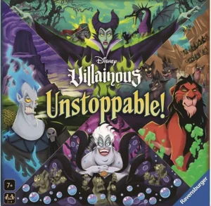 Disney Villainous Unstoppable -lautapeli on hauska pelata ja säännöt ovat helpot. Englanninkielinen Disney peli