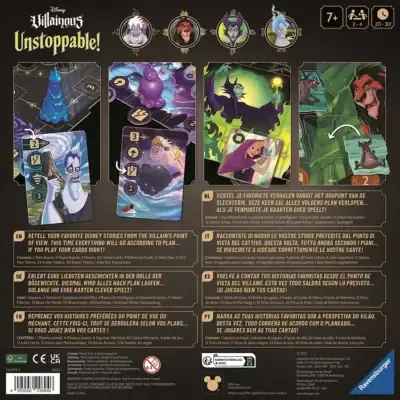 Disney Villainous Unstoppable -lautapeli on hauska pelata ja säännöt ovat helpot