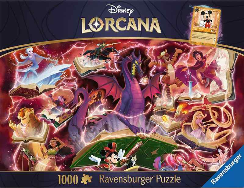 Glimmers of the Realm: Ruby palapeli 1000 palaa on Ravensburgerin syksyn 2025 uutuus Disney-palapeli