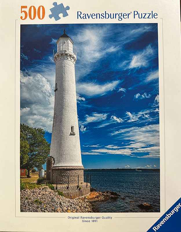 Karlskrona Stumholmen Lighthouse Sweden palapeli on Ravensburgerin majakkapalapeli.