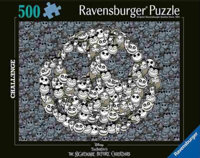 The Nightmare before Christmas palapeli 500 palaa on Ravensburgerin syksyn 2025 uutuus.