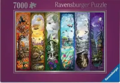 The Six Portals 7000 palan palapeli on Rose Catherine Khan'n kuvittama fantasiapalapeli. 