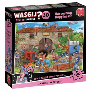 Wasgij Destiny 30 Harvesting Happiness palapeli on syksyn 2025 uutuus.