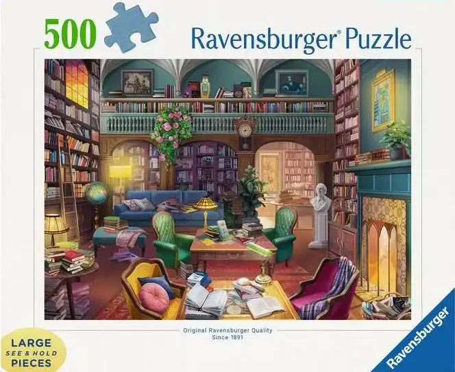 Ravensburger Dream Library palapeli 500 palaa XL-palat - Image 2