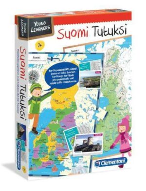Suomi tutuksi -palapeli ja kaupunkikortit -setti