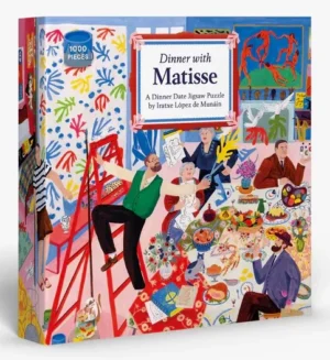 Dinner with Matisse palapeli 1000 palaa on Iratxe López de Munáin kuvittama Henri Matisse -aiheinen taidepalapeli.