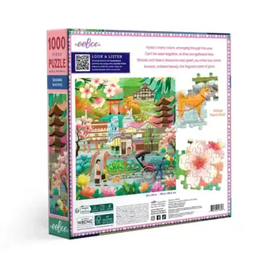 Seasons in Kyoto palapeli 1000 palaa on Japani-aiheinen palapeli.