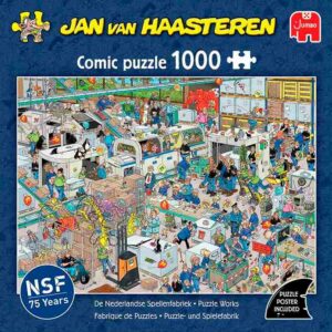 Jan van Haasteren Puzzle Works palapeli 1000 palaa on Jan van Haasteren syksyn 2025 uutuus.