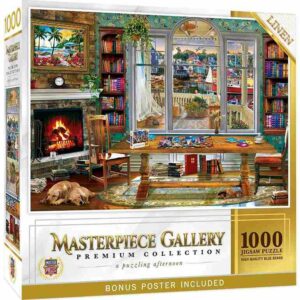 A Puzzling Afternoon palapeli 1000 palaa on MasterPieces'n Gallery Premium Collection -sarjan huonepalapeli