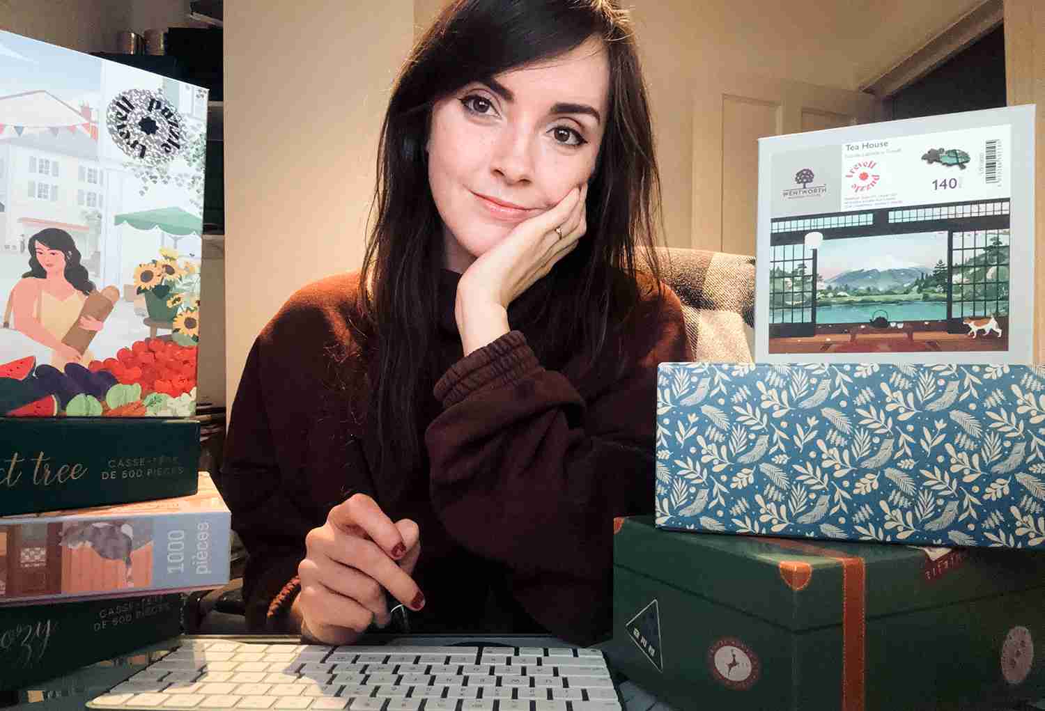 Nicolle Lalonde kuvittaa palapelejä