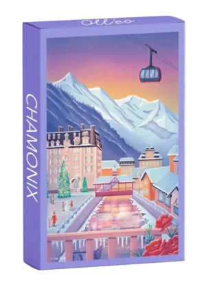 Chamonix palapeli 99 palaa on talviaiheinen minipalapeli, jonka on kuvittanut Cindy Tardiou.