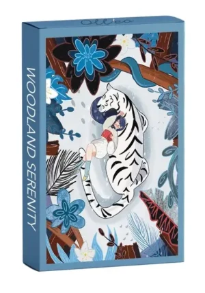 Woodland Serenity -palapeli 99 palaa on Olleo Puzzles'n talvinen minipalapeli, jonka on kuvittanut FNY.