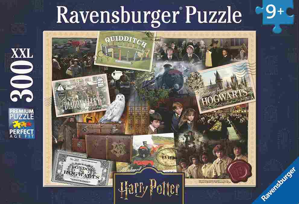 Harry Potter & Friends palapeli 300 palaa (Takaisin Tylypahkaan) on tavallista isommilla palaloilla