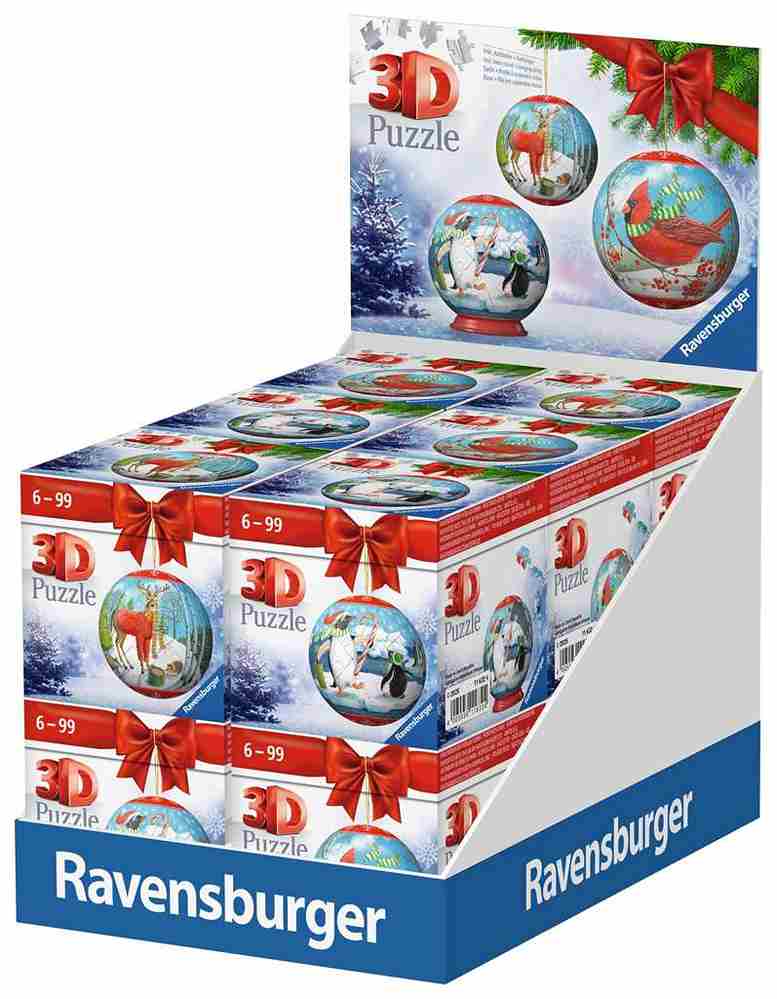 Animal Cheer 3D-pallopalapeli on Ravensburgerin joulupalloaiheiset palapeli. Pallopalapeleissä on aiheina pingviinit, lintu sekä siili ja peura.