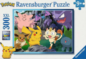 Catch the Pokemon palapeli 300 palaa on Ravensburgerin lasten palapeli.