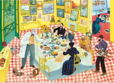 Dinner with Monet palapeli 1000 palaa, Thames&Hudson - Image 2