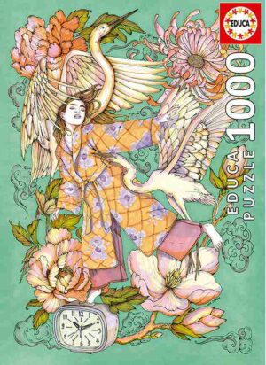 Awakening palapeli 1000 palaa on Ana Jeren kuvittama Japani-tyylinen palapeli.