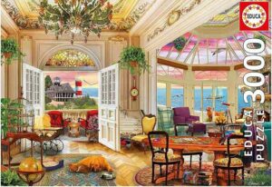 Safe Life on the Coast palapeli 3000 palaa vie sinut meren äärelle. maisema Edua palapelit