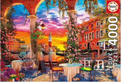 Venice palapeli 4000 palaa on Educan Venetsia-palapeli. 