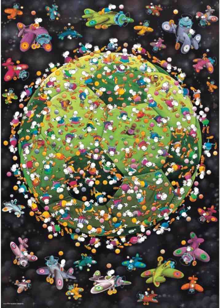 Mordillo Football palapeli 1000 palaa on Guillermo Mordillon kuvittama sarjakuvamainen jalkapallopalapeli.