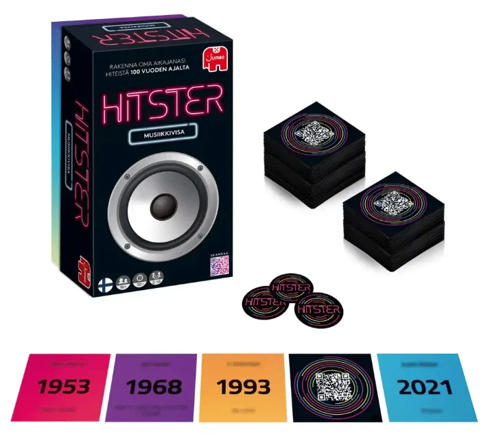 . Hitster on myös musiikkia, muistoja ja hauskaa yhdessä.