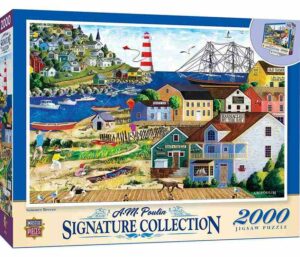 Summer Breeze palapeli 2000 palaa on kyläaiheinen palapeli, joka kuuluu MasterPiecen Signature Collection -sarjaa