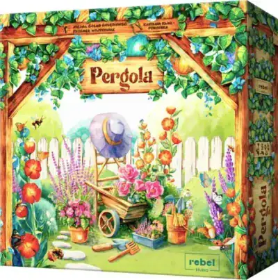 Pergola Nordic lautapeli on strateginen lautapeli puutarhan ja lautapelien ystäville.