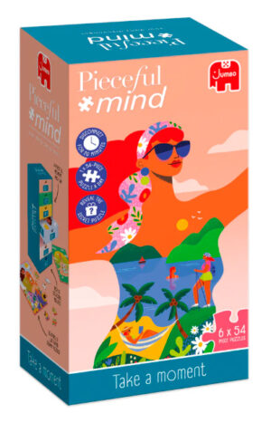 Pieceful mind Take a moment palapelit 7x54 palaa Jumbo palapelit