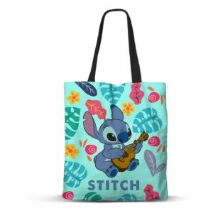 Disney Stitch ja kitara kangaskassi