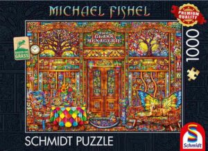 Glass menagerie palapeli 1000 palaa on Schmidt Spielen tiffanylasi-aiheinen huonepalapeli.