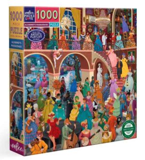 eeBoo Alchemist's Masquerade palapeli 1000 palaa on eeBoon Alchemist-sarjan palapeli, jonka on kuvittanut Vasilisa Romanenko.