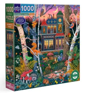 eeBoo Alchemist's Forest palapeli 1000 palaa on eeBoon Alchemist-sarjan palapeli, jonka on kuvittanut Vasilisa Romanenko.