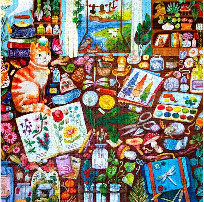 eeBoo Naturalist's Cat palapeli 1000 palaa - Image 2