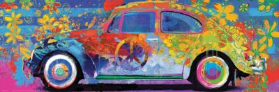 Eurographics VW Beetle Splash palapeli 1000 palaa - Image 2