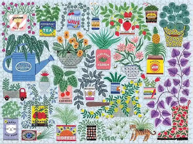 Galison Planter Perfection palapeli 1000 palaa - Image 2