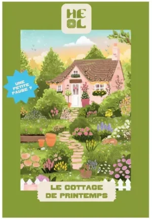 The Spring Cottage palapeli 99 palaa on Heol'n  99 palan keväinen puutarha ja mökki -minipalapeli.