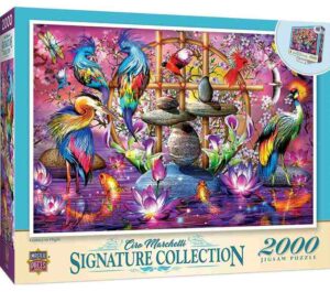 Fantasy in Flight palapeli 2000 palaa on Ciro Marchettin kuvittama linnut ja kukat -aiheinen palapeli.