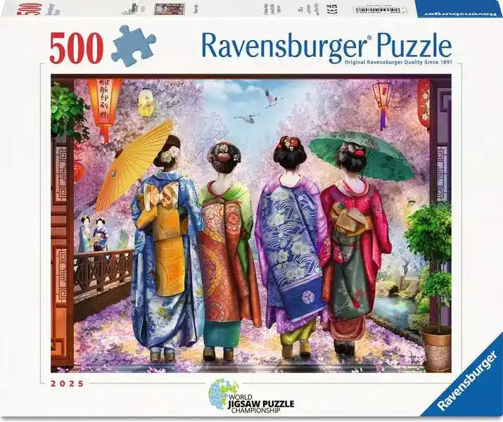 Ravensburger Blossom Walk palapeli 500 palaa - Image 2