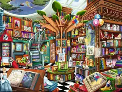 Disney Story Book palapeli 1500 palaa on Ravensburger palapeli