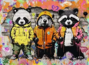 Furry Friends palapeli 500 palaa on Ravensburgerin palapelien kokoamisen maailmanmestaruuskisoissa 2025  koottu yksilökisan semifinaalin kisapalapeli