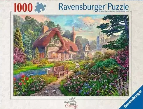Ravensburger Oak Tree Cottage palapeli 1000 palaa - Image 2