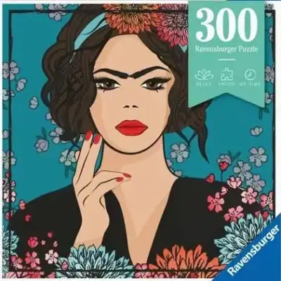 Frida palapeli 300 palaa on Ravensburgerin Puzzle Moment -sarjaa