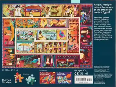 Thames&Hudson The Book of the Dead palapeli 1000 palaa - Image 2