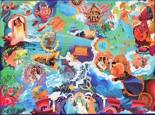 The Odyssey palapeli 1000 palaa on Odysseian 10 vuoden matka kotiin. Odysseian matkan on kuvittanut Joséphine Grenier ja valmistanut Thames&Hudson.