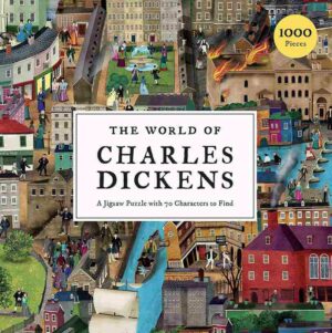World of Charles Dickens palapeli 1000 palaa on The World of -sarjan palapeli, jonka julkaisee Laurence King.