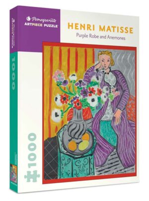 Purple Robe and Anemones palapeli 1000 palaa on Pomegranaten taidepalapeli, jonka on maalannut Henri Matisse.