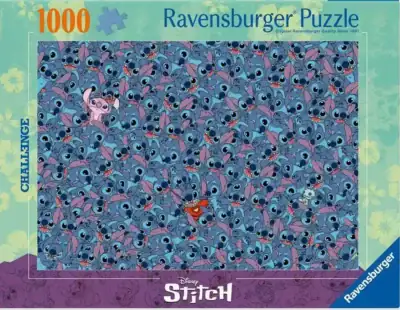 Stitch Challenge palapeli 1000 palaa on Ravensburgerin Disney-palapeli.