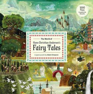 The World of Hans Christian Andersen's Fairy Tales palapeli 1000 palaa on Laurence Kingin palapeli, jonka on kuvittanut Adam Simpson.